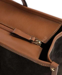 Life Shopper 14″ Textil, genarbtes Leder khaki