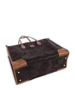 Life Shopper 14″ Textil, genarbtes Leder khaki