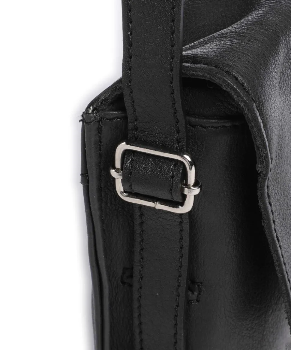 Lift Umhängetasche weiches Rindsleder schwarz