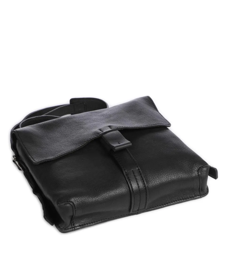 Lift Umhängetasche weiches Rindsleder schwarz