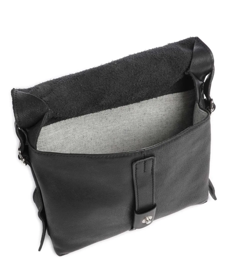 Lift Umhängetasche weiches Rindsleder schwarz