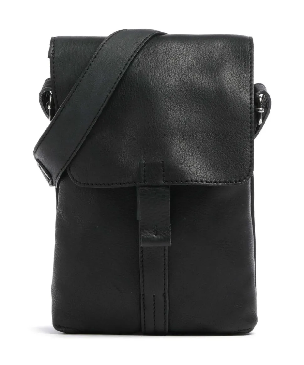 Lift Umhängetasche weiches Rindsleder schwarz
