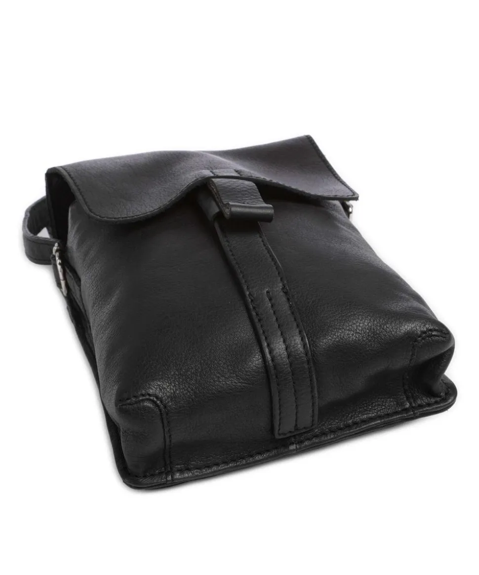 Lift Umhängetasche weiches Rindsleder schwarz