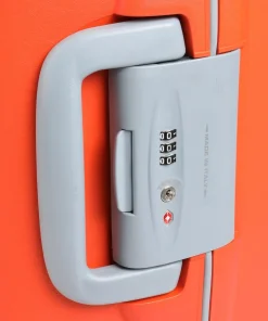 Light 4-Rollen Trolley orange 68 cm