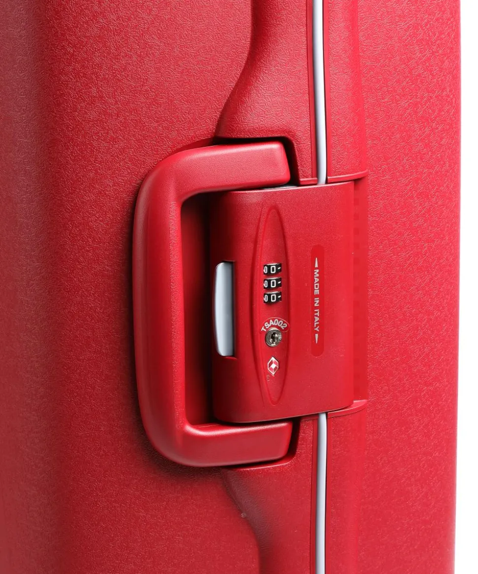 Light 4-Rollen Trolley rot 75 cm