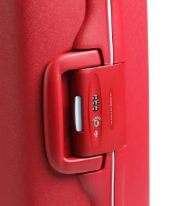 Light 4-Rollen Trolley rot 68 cm