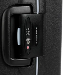 Light 4-Rollen Trolley schwarz 75 cm