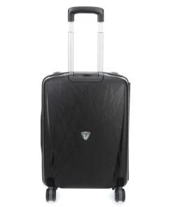 Light 4-Rollen Trolley schwarz 55 cm