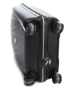 Light 4-Rollen Trolley schwarz 55 cm