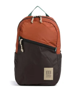 Light Rucksack 15″ recyceltes Nylon dunkelbraun