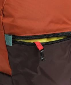 Light Rucksack 15″ recyceltes Nylon dunkelbraun