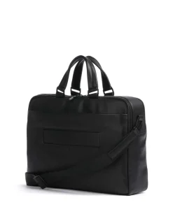 Liko Laptoptasche 15″ fein genarbtes Leder schwarz