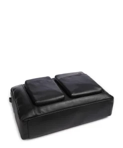 Liko Laptoptasche 15″ fein genarbtes Leder schwarz