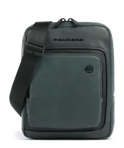 Liko Umhängetasche fein genarbtes Rindsleder dunkelgrün