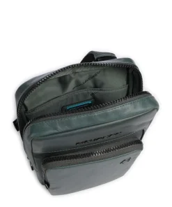 Liko Umhängetasche fein genarbtes Rindsleder dunkelgrün