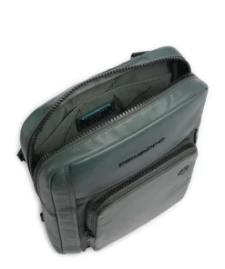 Liko Umhängetasche fein genarbtes Leder dunkelgrün