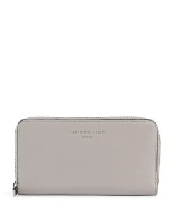 Lila Frieda Sheep Natural RFID Geldbörse Schafsleder beige