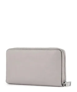 Lila Frieda Sheep Natural RFID Geldbörse Schafsleder beige