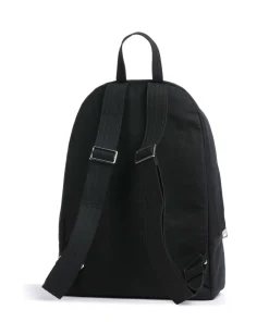Lila Nylon L Rucksack Nylon schwarz