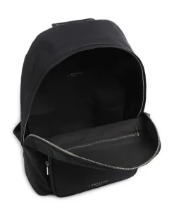 Lila Nylon L Rucksack Nylon schwarz