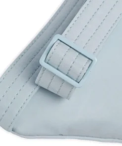 Lila Nylon M Gürteltasche Textil hellblau