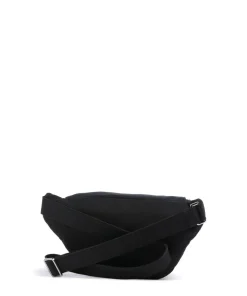 Lila Nylon M Gürteltasche Textil schwarz