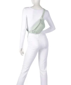 Lila Nylon M Gürteltasche Textil mintgrün