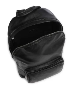 Lila Sheep Natural L Rucksack Schafsleder schwarz