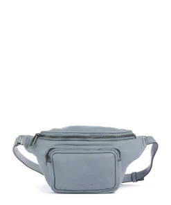 Lila Sheep Natural M Gürteltasche Schafsleder blaugrau