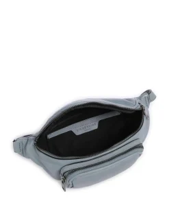 Lila Sheep Natural M Gürteltasche Schafsleder blaugrau