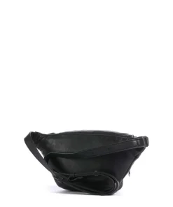 Lila Sheep Natural M Gürteltasche Schafsleder schwarz