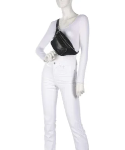 Lila Sheep Natural M Gürteltasche Schafsleder schwarz