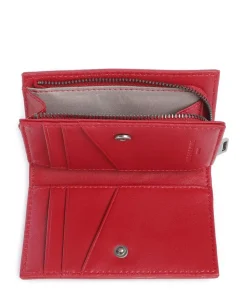 Lilith Soft Nappa S RFID Geldbörse Nappaleder rot
