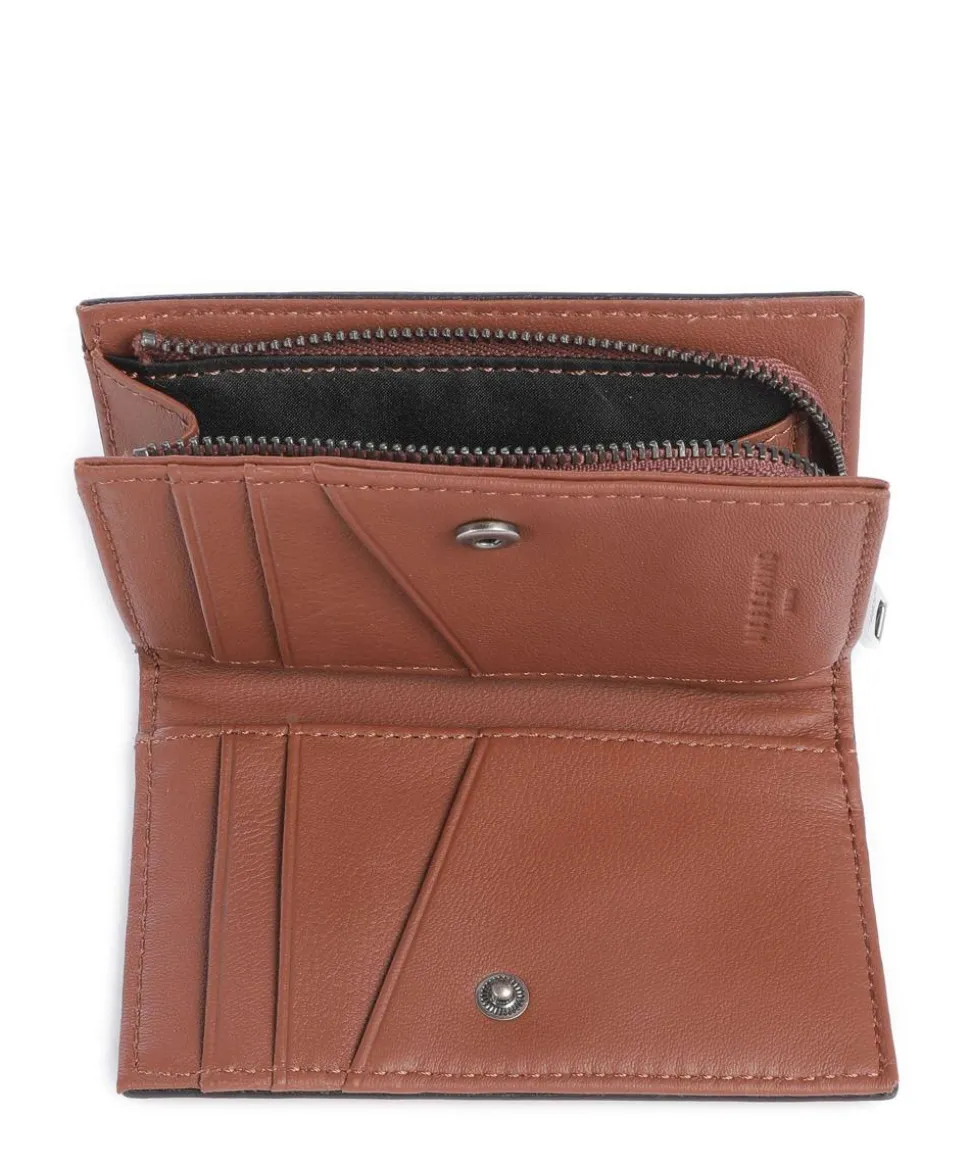 Lilith Soft Nappa S RFID Geldbörse Nappaleder braun