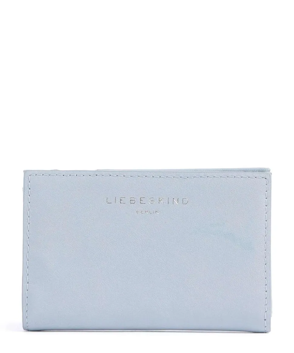 Lilith Soft Nappa S RFID Geldbörse Nappaleder hellblau