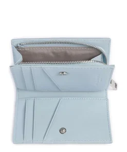 Lilith Soft Nappa S RFID Geldbörse Nappaleder hellblau