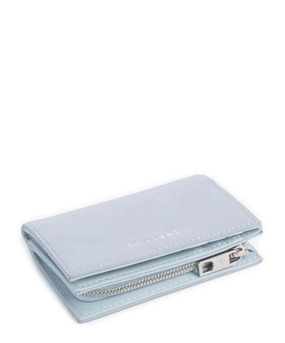 Lilith Soft Nappa S RFID Geldbörse Nappaleder hellblau