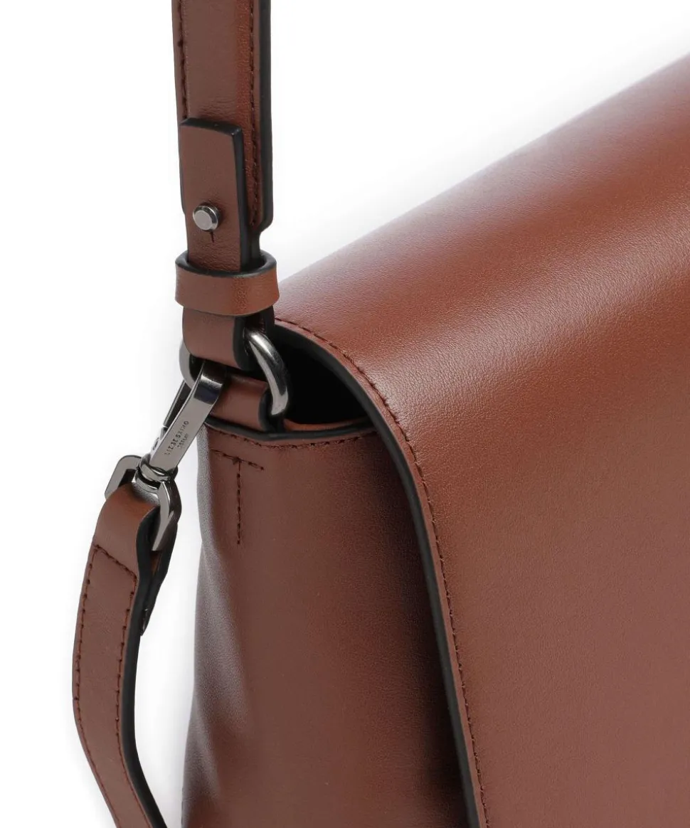 Lilly Soft Nappa M Schultertasche Nappaleder braun