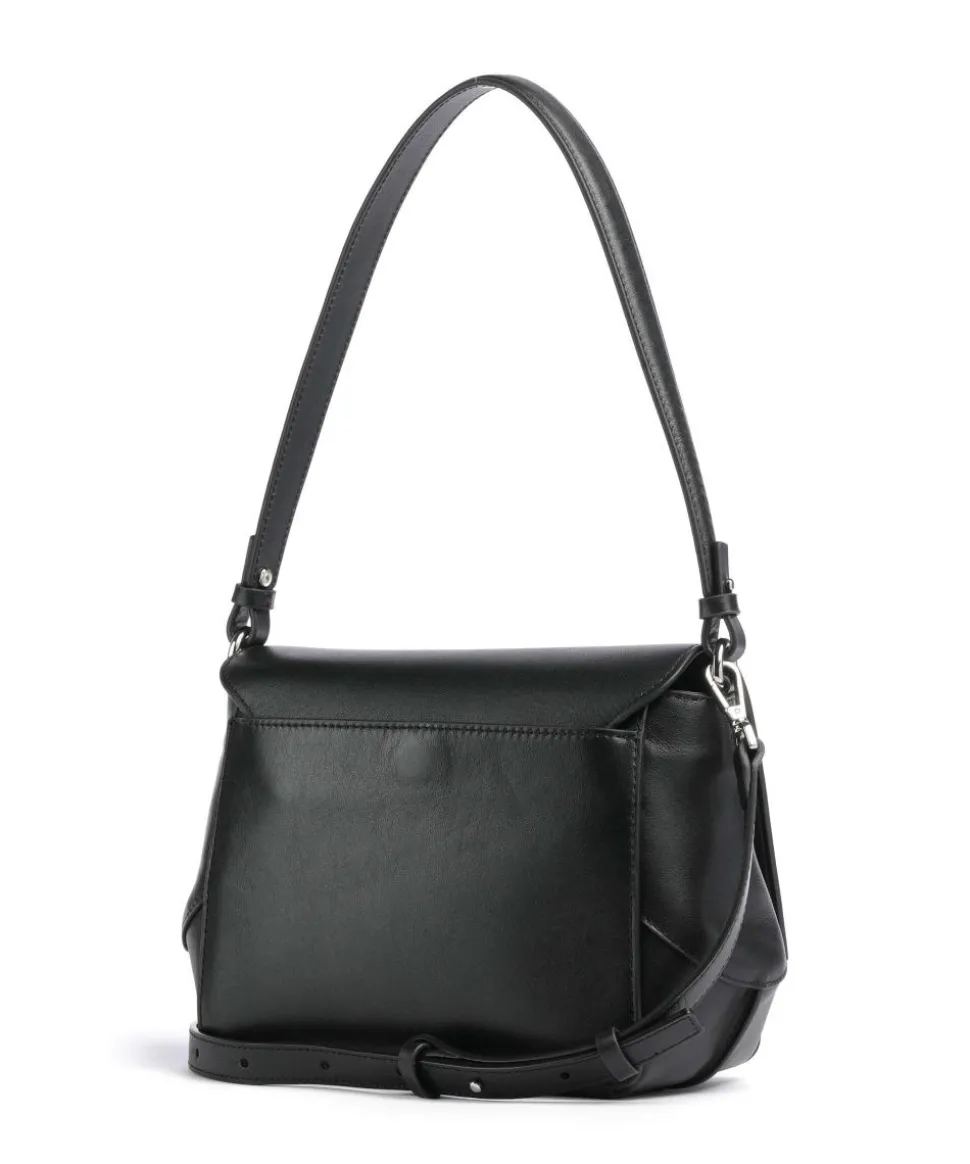 Lilly Soft Nappa M Schultertasche Nappaleder schwarz