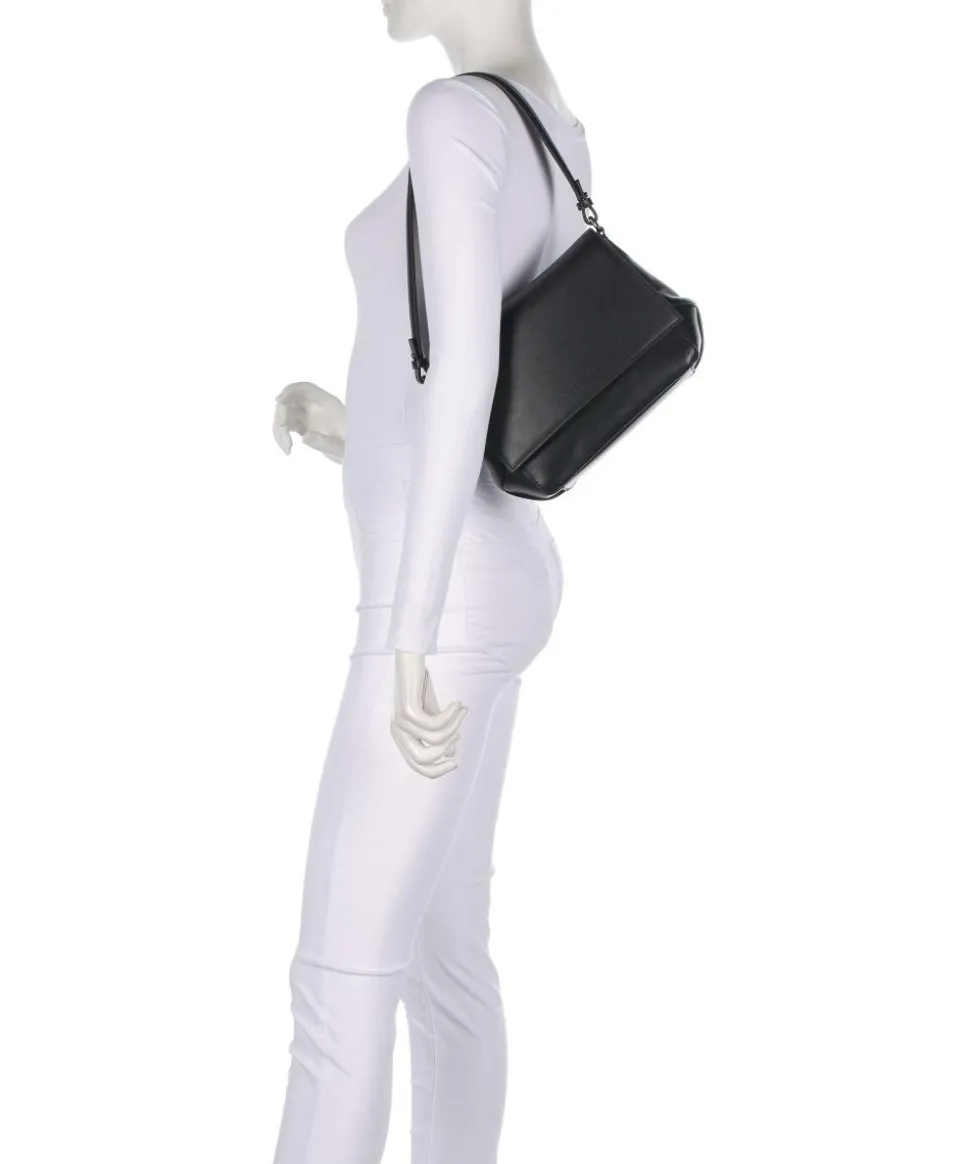 Lilly Soft Nappa M Schultertasche Nappaleder schwarz