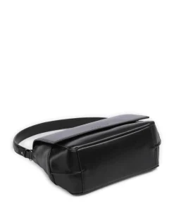 Lilly Soft Nappa M Schultertasche Nappaleder schwarz