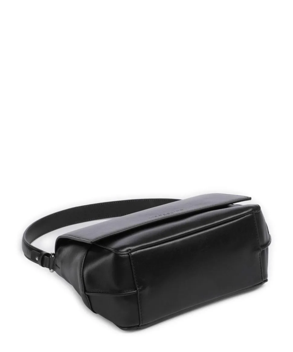 Lilly Soft Nappa M Schultertasche Nappaleder schwarz