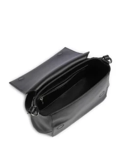 Lilly Soft Nappa M Schultertasche Nappaleder schwarz