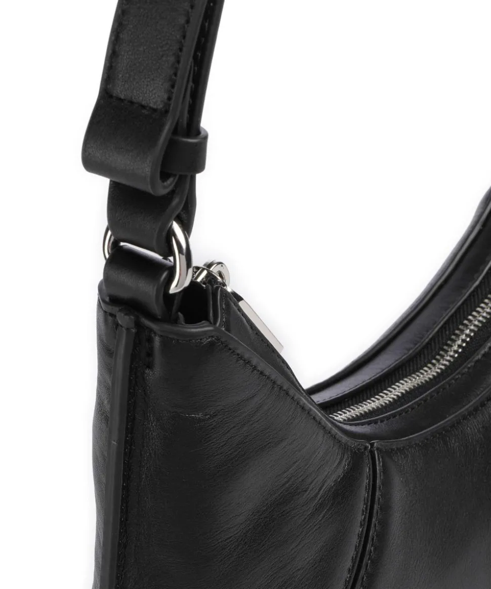 Lilly Soft Nappa S Beuteltasche Nappaleder schwarz