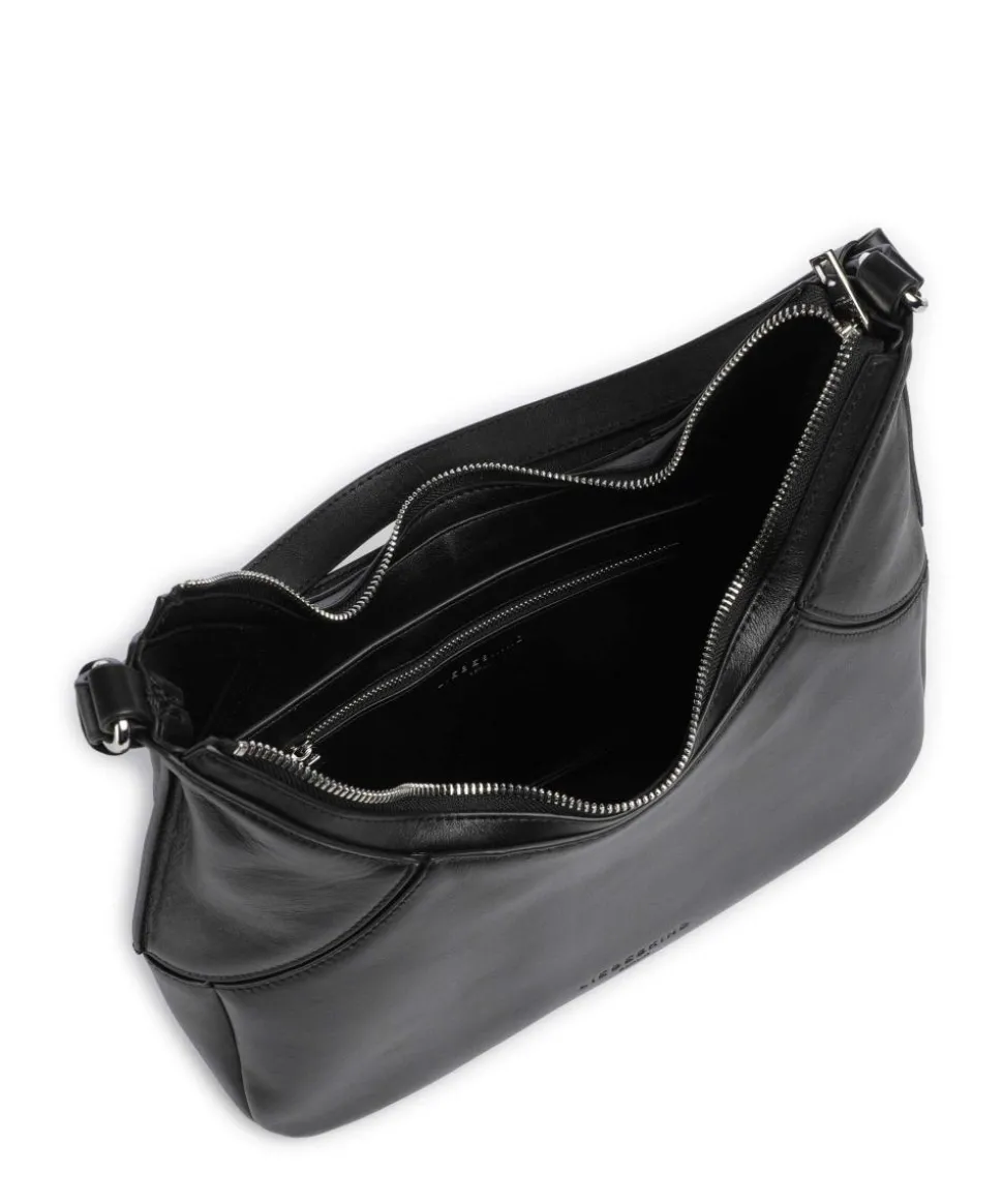 Lilly Soft Nappa S Beuteltasche Nappaleder schwarz