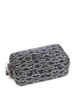 Lilly Umhängetasche Canvas blau/beige