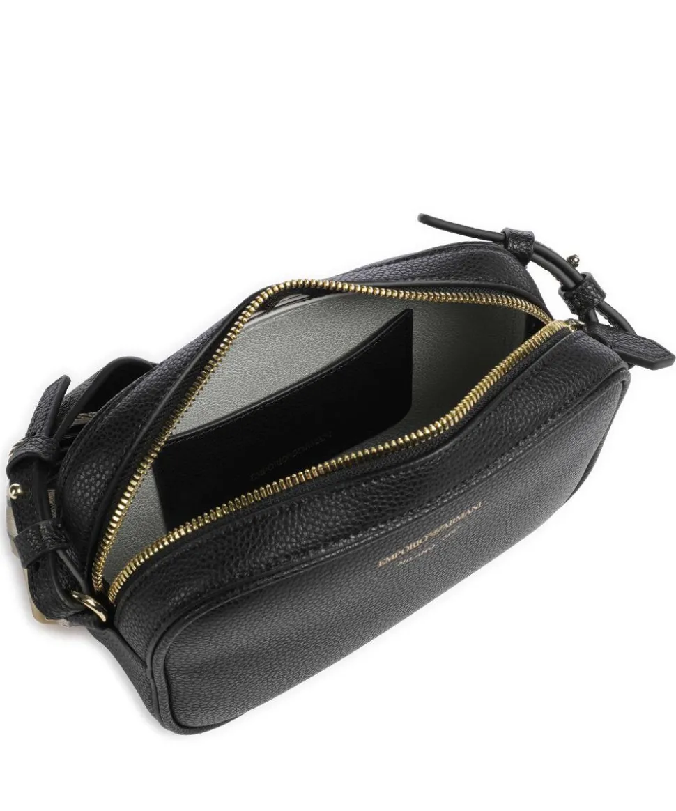 Lilly Umhängetasche Lederimitat schwarz