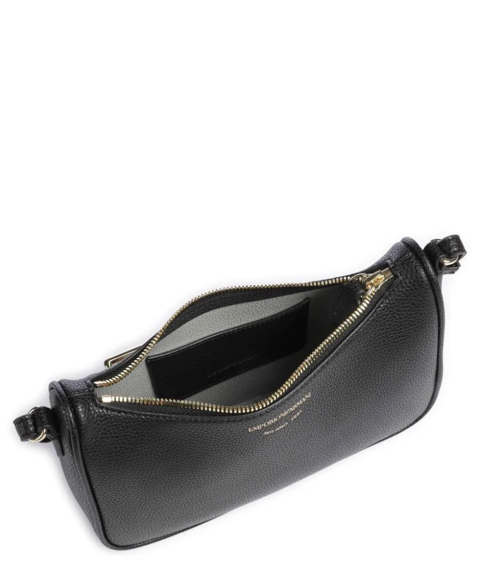 Lilly Umhängetasche Lederimitat schwarz