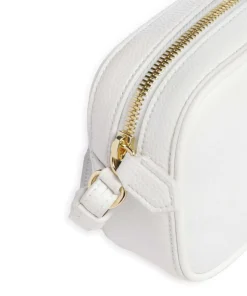 Lilly Umhängetasche Lederimitat weiß