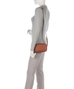 Lilly Umhängetasche Lederimitat braun